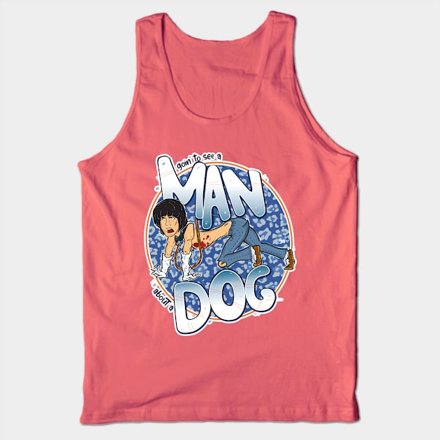 Iggy Pop - Be A Dog Tank Top by Teejaaymax